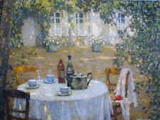 Usado, Impressão em tela Henri Le Sidaner The Table in the Sun comprar usado  Enviando para Brazil