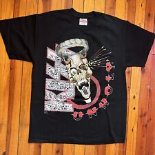 Camiseta Vintage KISS Band Concert Unholy Revenge Tour Tamanho Grande Anos 90 Fabricada nos EUA comprar usado  Enviando para Brazil