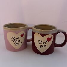 Valentine pottery mugs for sale  Valdese