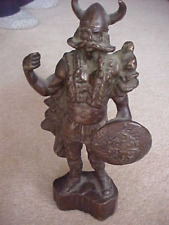 Heavy bronze viking for sale  THIRSK