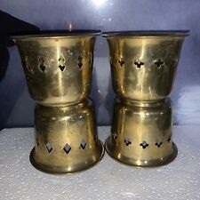 holders candle small brass for sale  Hudson