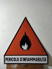 Decorazione cartello fuoco usato  Vejano