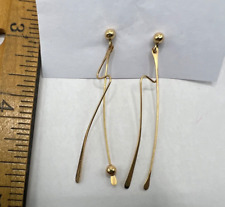 14k gold earring yellow for sale  Cambridge Springs