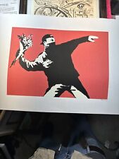 Banksy signed numbered for sale  Matthews