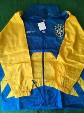 Brasil 1994 1995 Chaqueta de Lluvia Entrenamiento M Camisa segunda mano  Argentina 