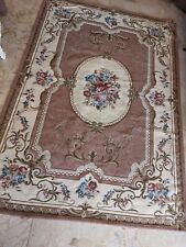 Aubusson marrone tappeto usato  Licata