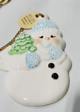 Hallmark ceramic snowman for sale  Liberty