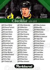 2017-18 Parkhurst #200 Sidney Crosby, Checklist for sale  Shipping to South Africa
