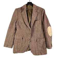 Jaqueta de lã vintage Pendleton blazer casaco forrado masculino tamanho 44 longa marrom comprar usado  Enviando para Brazil