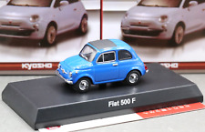 Kyosho 1/64 colección Fiat Fiat 500F 1957 azul segunda mano  Embacar hacia Argentina