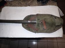 Vintage Military Folding Shovel Trenching Tool Wood Handle 27" long camping for sale  Shipping to South Africa