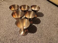 Six epns goblets for sale  BOLTON