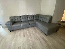 Leather sectional chaise. for sale  Huntsville