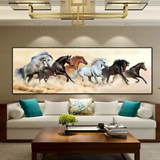 Canvas Painting Six Running Horses Poster Prints Art Wall Art Picture Home Decor for sale  Shipping to Canada