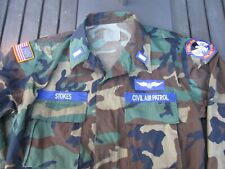 CAP, Civil Air Patrol BDU Utility Fatigue Jacket with Full Arizona Wing Patches for sale  Glendale