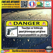 Sticker autocollant alarme d'occasion  Aillevillers-et-Lyaumont