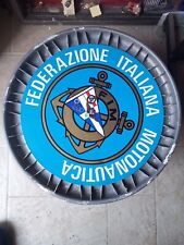 Adesivo sticker federazione usato  Messina
