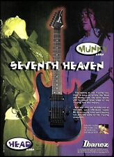 Korn Munky & Head Ibanez RG 7-String Guitar 1997 advertisement 8 x 11 ad print for sale  Flint