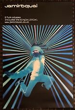 JAMIROQUAI A Funk Odyssey 23,5x35,5 póster promocional tienda de discos EPIC Nu-disco 2001 segunda mano  Embacar hacia Argentina