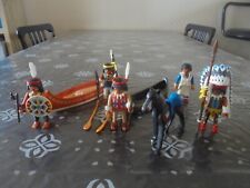 Lot playmobil indiens d'occasion  Poitiers