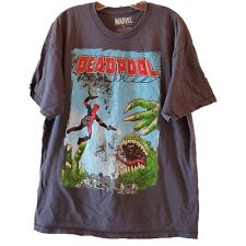 Camiseta Marvel Deadpool masculina manga curta personagem fantasia top gráfico masculina GG  comprar usado  Enviando para Brazil