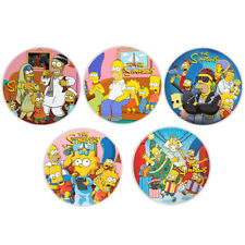 5 piezas/juego de monedas conmemorativas de los Simpson decoración del hogar colección de monedas de plata regalo segunda mano  Embacar hacia Argentina