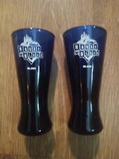 2 - 4" Azul Cobalto • Copos House of Blues Tall Shot Orlando Barware Licor  comprar usado  Enviando para Brazil