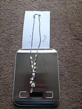White necklace earings for sale  WAKEFIELD