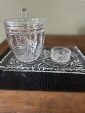 Piece cut glass for sale  Shipping to Ireland