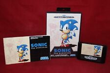 Sonic the Hedgehog (Sega Genesis 1991) Cartucho Autêntico, Caixa da Mega Drive comprar usado  Enviando para Brazil