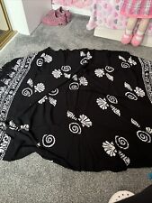Black white sarong for sale  GLASGOW