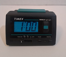 Reloj despertador de luz nocturna Timex Indiglo - negro segunda mano  Embacar hacia Argentina