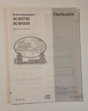 Technics eh750 eh550 for sale  READING