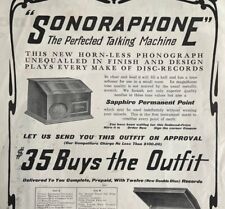 1911 sonoraphone phonograph for sale  Shipping to Ireland