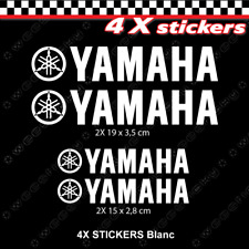 Stickers yamaha blanc d'occasion  France