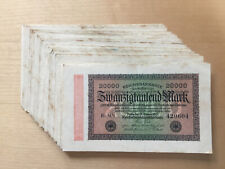 Reichsbanknoten 000 mark gebraucht kaufen  Bad Feilnbach