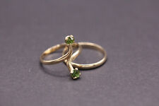 Gold peridot ring for sale  ARBROATH