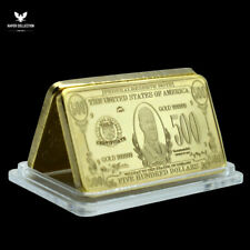 Barra de oro de quinientos dólares Estados Unidos de América medalla en cápsula segunda mano  Embacar hacia Argentina