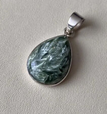 Vintage seraphinite pendant for sale  BIRMINGHAM