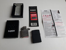 Zippo slim schwarz gebraucht kaufen  Barmen