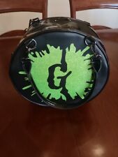 Bolsa ou bolsa de mão Goosebumps redonda glitter verde rara preta gótica nunca usada.  comprar usado  Enviando para Brazil