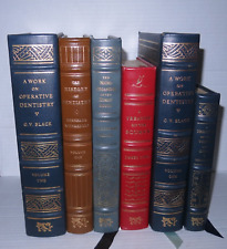 Lot leather bound for sale  Hudson