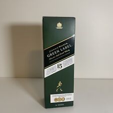 Used, JOHNNIE WALKER GREEN LABEL SCOTCH WHISKY EMPTY 750ml BOTTLE w/ BOX  for sale  Shipping to South Africa