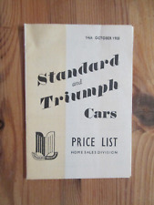 1955 standard triumph for sale  Shipping to Ireland