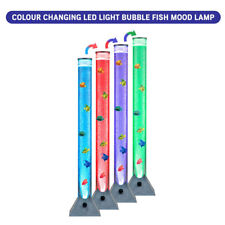 Lâmpada LED sensorial tubo bolha 90 cm mudança de cor humor peixe água prata comprar usado  Enviando para Brazil