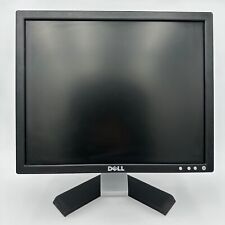Monitor LCD Dell 17" VGA usado preto bom estado E178FPc 1280 x 1024 com cabo, usado comprar usado  Enviando para Brazil