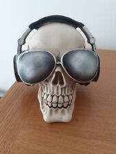 Skull headphones ornament for sale  NORWICH