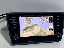 SKODA OCTAVIA 3 Navi Monitor Multimedia Bildschirm Bedieneinheit Touchscreen, usado comprar usado  Enviando para Brazil