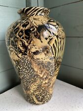 Animal print vase for sale  SWINDON
