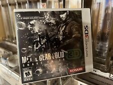 3DS Metal Gear Solid 3D Snake Eater Hideo Kojima +Yoji Shinkawa AUTÓGRAFO ASSINADO comprar usado  Enviando para Brazil